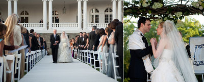 La 'boda real' de Chelsea Clinton y Marc Mezvinski a orillas del Hudson