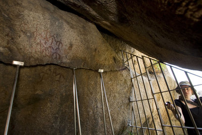Arte rupestre de hace 4.000 años en La Pedriza