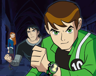 Una imagen de la serie  Ben 10 Alien Force.  