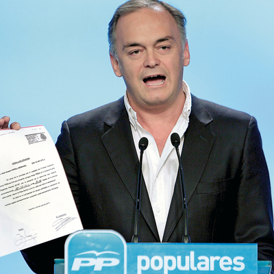 Esteban González Pons, secretario de Comunicación del PP