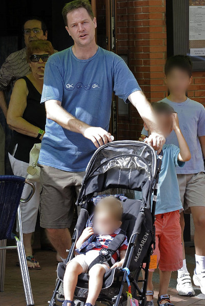 NICK CLEGG, CABALLERO EN OLMEDO