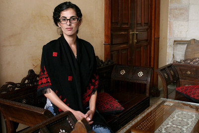 Lubna Masarwa preparó durante más de un año la expedición internacional que pretendía romper el bloqueo de la franja de Gaza.