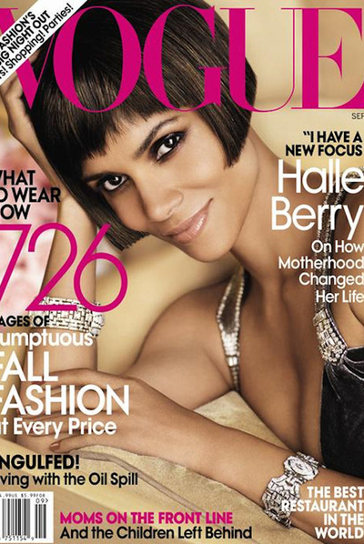Halle Berry inaugura el nuevo curso en 'Vogue'