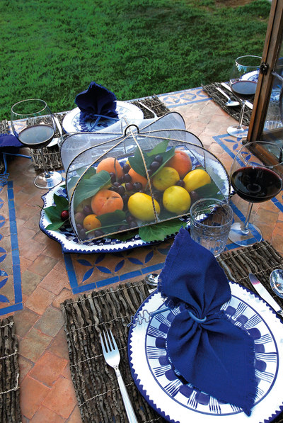  El verano invita a cenar al aire libre. 