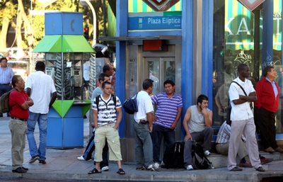FOTOGALERIA: Punto de partida, metro Plaza Elíptica