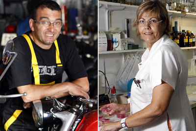 Miquel Cabré tenía el título de mecánico de motos pero trabajaba en una empresa que manipulaba papel de lija en Rubí (Vallès Occidental). Cuando le echaron, explica, decidió 