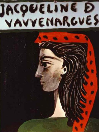 La obra  Jacqueline de Vauvenargues  (1959).