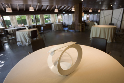 Comedor del restaurante Mugaritz, en Errenteria (Guipúzcoa).