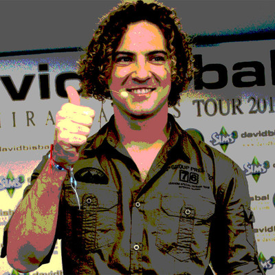 David Bisbal, durante la presentación de su actual gira  Sin mirar atrás .