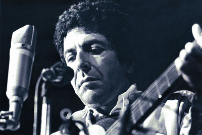 Leonard Cohen en uno de los fotogramas de  Bird on a wire. 