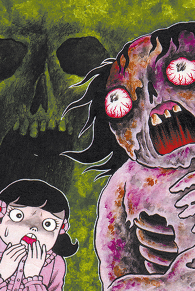  Uno de los dibujos de Hideshi Hino 