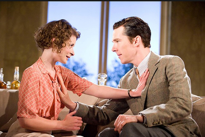 Faye Castelow y Benedict Cumberbatch, en una escena de  After the Dance  en el National Theatre de Londres.
