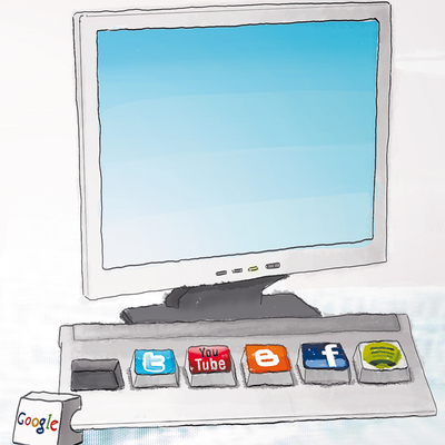  Ilustración sobre el declive de la web que vaticina la revista  Wired  