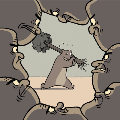 Ilustración de Max.