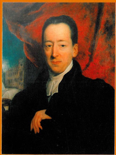 Cuadro de José María Blanco White que ilustra la portada del libro  Cartas de Juan Sintierra .