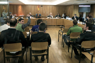 Juicio en la Audiencia Nacional a imputados en  kale borroka. 
