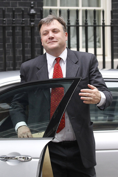 El candidato laborista Ed Balls, en mayo, en Downing Street.