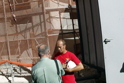 Investigación de la Guardia Civil de un posible caso de fraude al Canal de Isabel II en una obra de la calle de Londres.