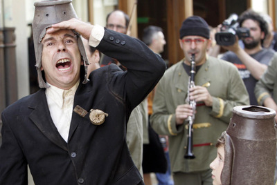 Presentación do filme  Os Crebinsky  no pasado Festival de Ortigueira, en xullo.