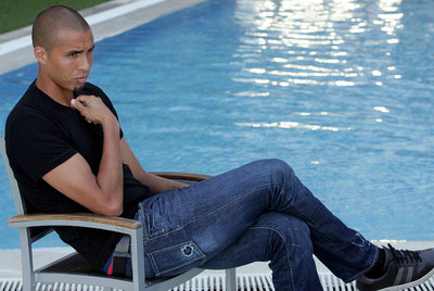 Trezeguet, durante la entrevista.