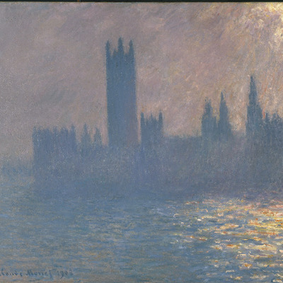 Le Parlement, effet de soleil  (1903).