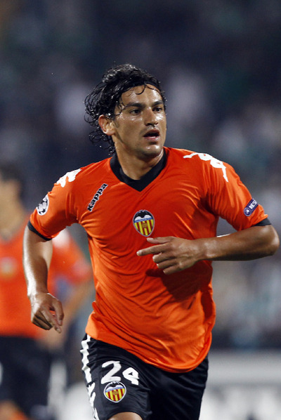 Tino Costa, en el partido de  Champions  ante el Bursaspor.