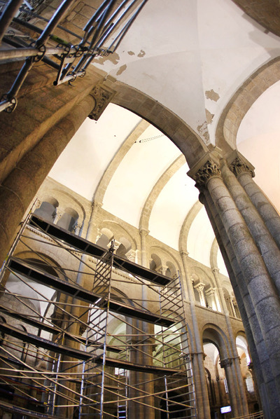 Comienzan las obras urgentes en la catedral