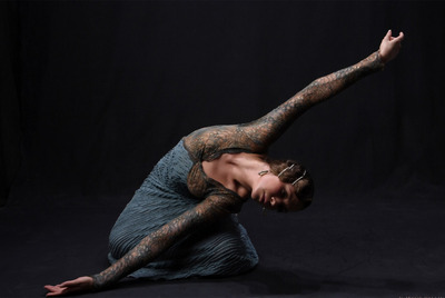 La bailarina Selene Muñoz participa en el festival de jóvenes talentos del flamenco  Sangre Nueva. 