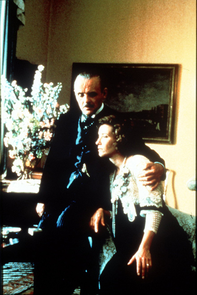 Anthony Hopkins y Emma Thompson, en una imagen de  Regreso a Howards End , de James Ivory.