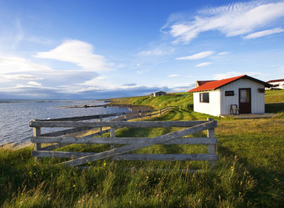 Colores de Islandia en el fiordo