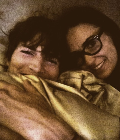 Ashton y Demi, bajo las sábanas