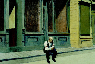  Domingo,  de Edward Hopper.