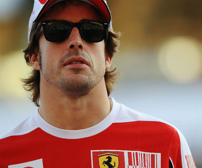 Fernando Alonso, en el circuito de Suzuka.