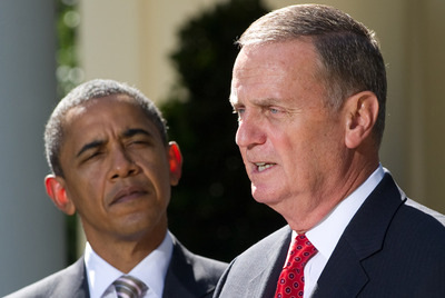 James Jones, que ayer presentó su dimisión como consejero de Seguridad Nacional, en mayo de 2009.