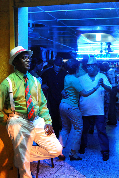 El Secreto Musical, uno de los locales más animados de Santo Domingo, en la República Dominicana.