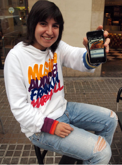 María Trullàs compite con empresas millonarias. 