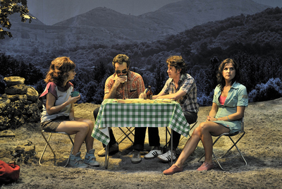 Escena de  Días estupendos , de Alfredo Sanzol.