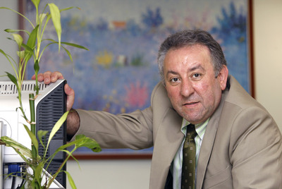 José Manuel Fínez, en 2009.