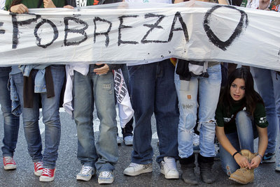 Marcha contra la pobreza