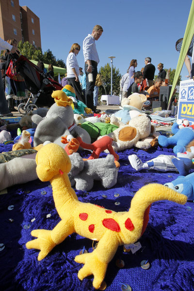 El rastrillo solidario de Rivas.