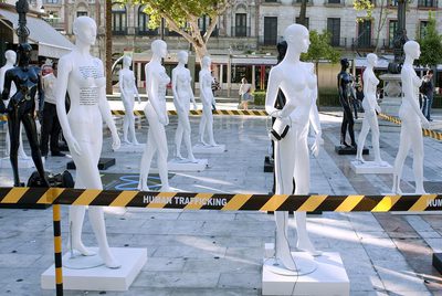 Una exposición contra la esclavitud de las mujeres