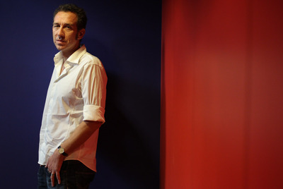 Ricardo Menéndez Salmón, durante la entrevista.