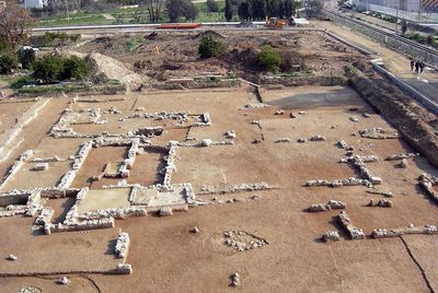 Ruinas de la antigua villa romana de El Xarquet, en La Vila Joiosa.