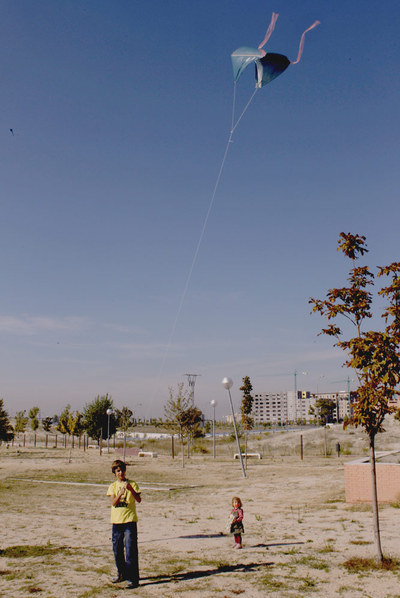 Bolsas de basura para el aire de Vallecas
