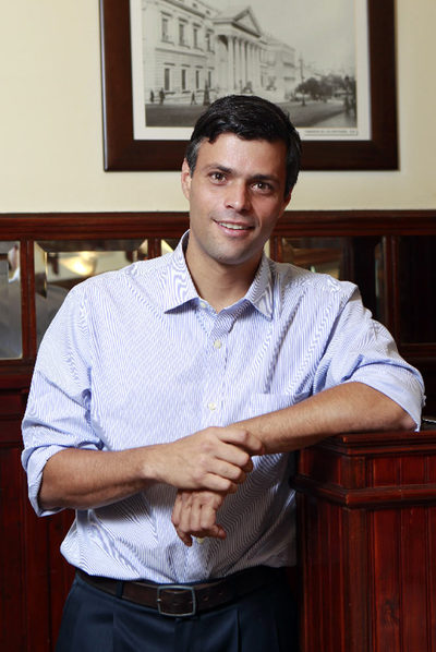 Leopoldo López hace gala de un 