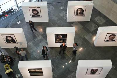 Carreguí, Bustamante, Lorenzo y Försterling, en la exposición  Ficciones cotidianas  del Muvim.