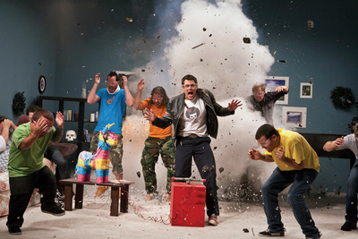   Jackass   en su versión 3D ha batido récords en su fin de semana de estreno en Estados Unidos 