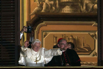 Primer saludo en Barcelona