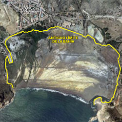 La bahía más tóxica del Mediterráneo