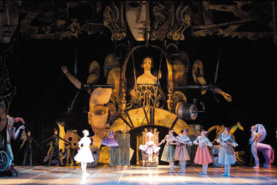 Una escena de  Coppélia  por el Ballet Clásico de Moscú.